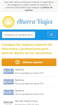 Mobile Screenshot of ahorraviajes.com